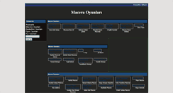 Desktop Screenshot of maceraoyunlari.biz.tr