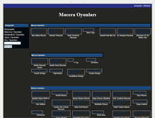 Tablet Screenshot of maceraoyunlari.biz.tr